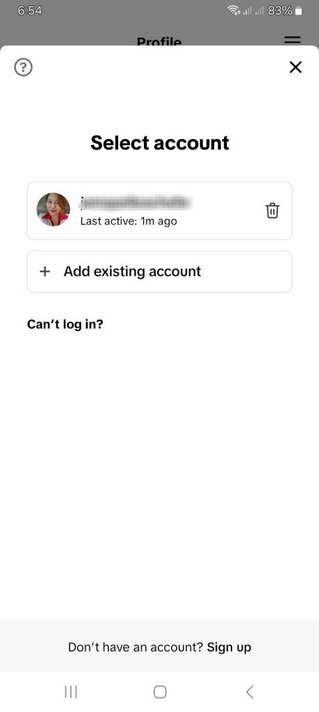 High Social’s screenshot shows TikTok’s log-in page.

